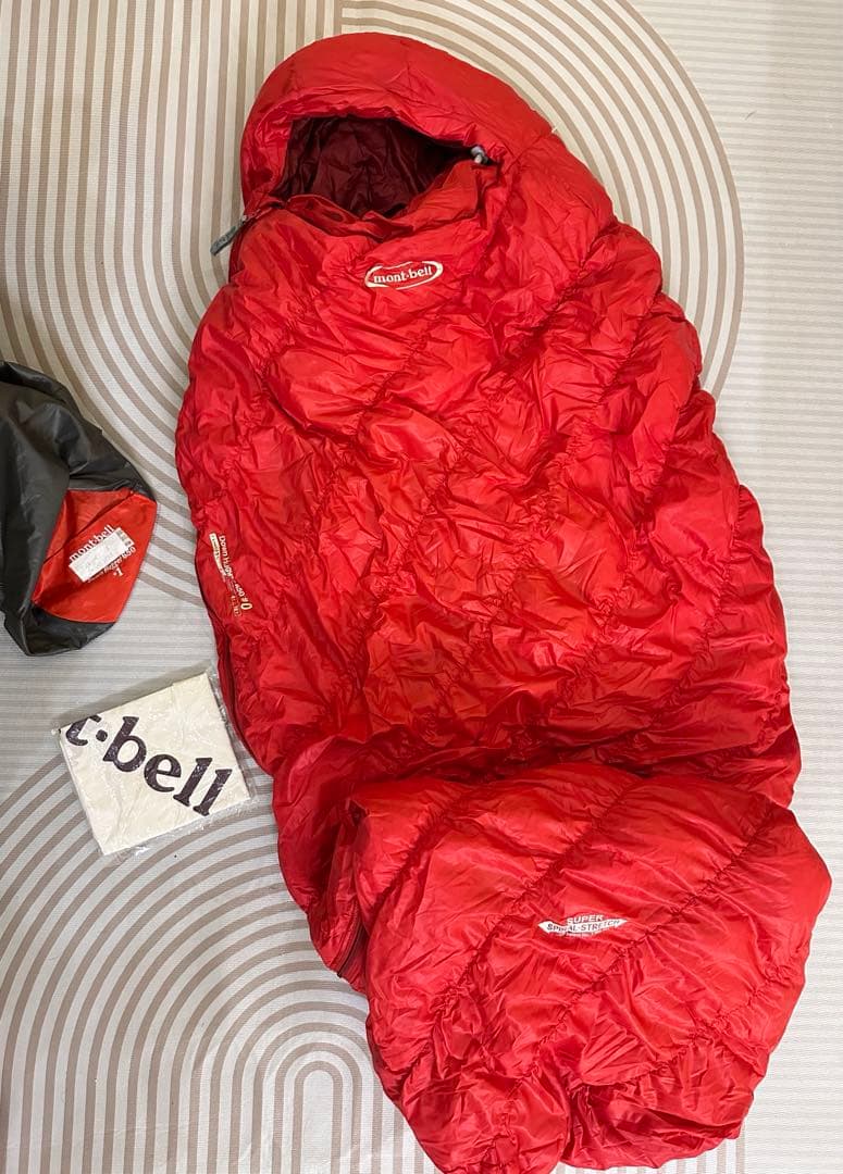 モンベル寝袋　ダウン650 #0 T limit -15°C