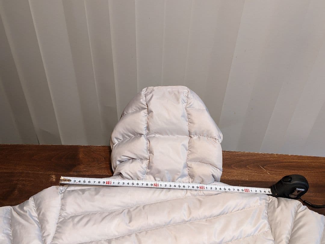 ルコック　異素材　切替　ダウンジャケット　フード　パーカー　ゴルフ　デサント　L