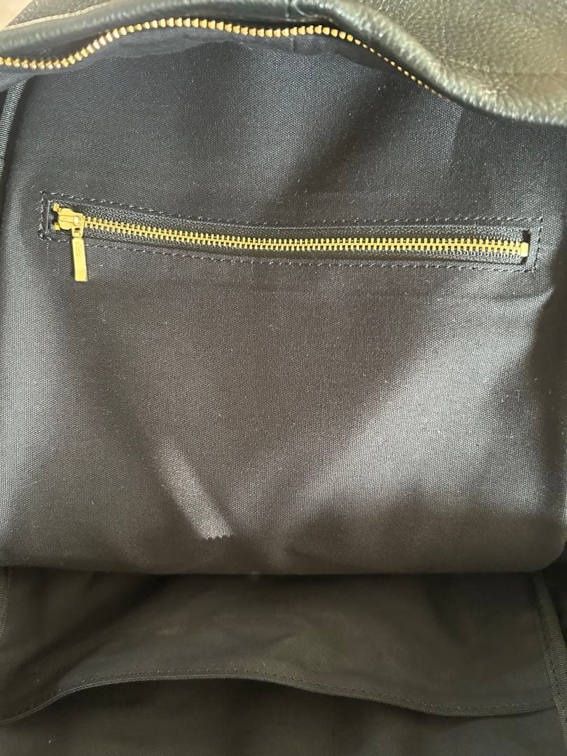 ch!iiibag/チーバッグ leather backpack ブラック