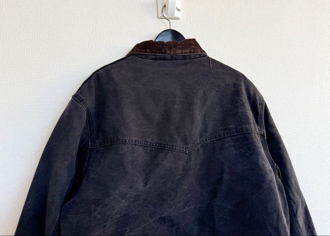 超超スペシャル 80s カーハート サンタフェジャケット ブラック XL 黒