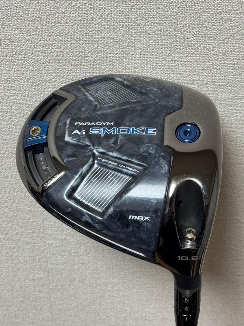 【美品】キャロウェイ パラダイムAiスモーク MAX カスタムシャフト