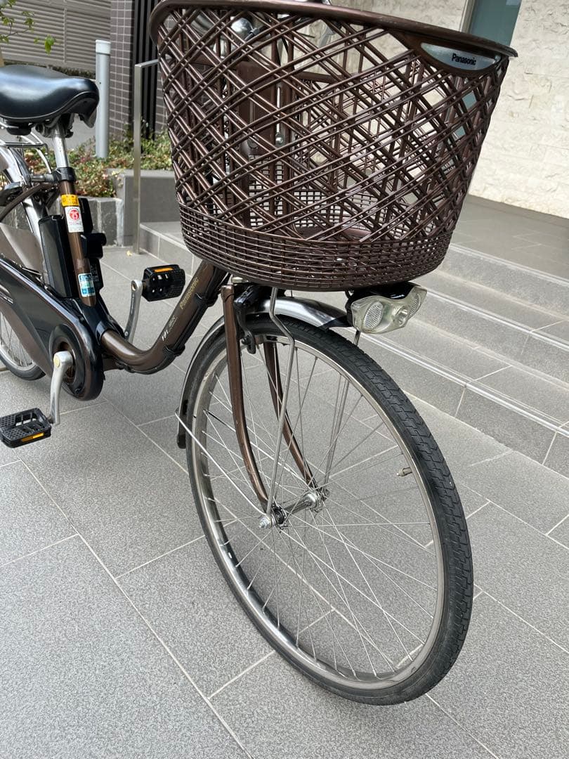 Sale電動アシスト自転車、パナソニックバッテリー 6.6Ahバッテリー2つ