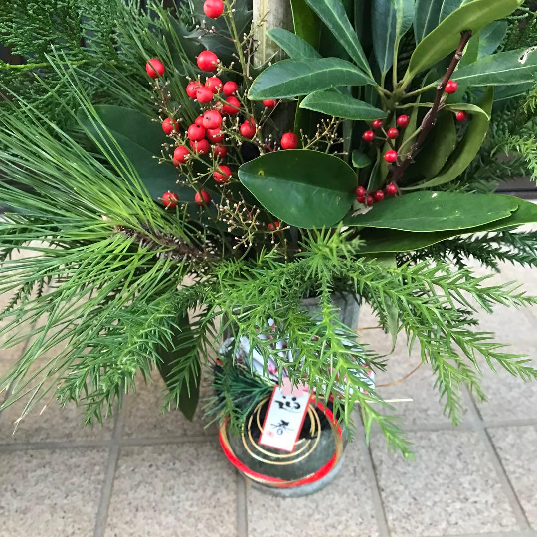 門松 正月 左右一対 (2つ) 飾り付けあり - メルカリ