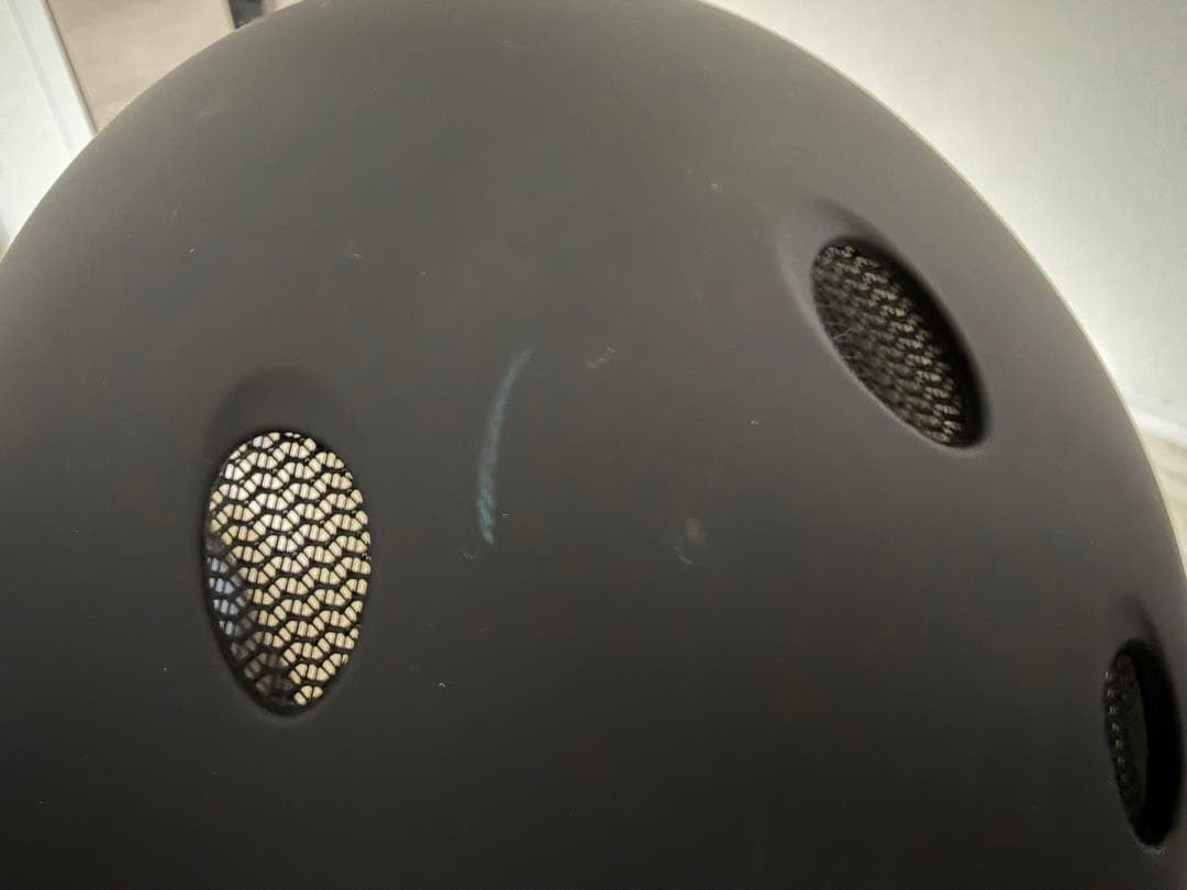 ミズノ バッター用ヘルメット M 黒/赤