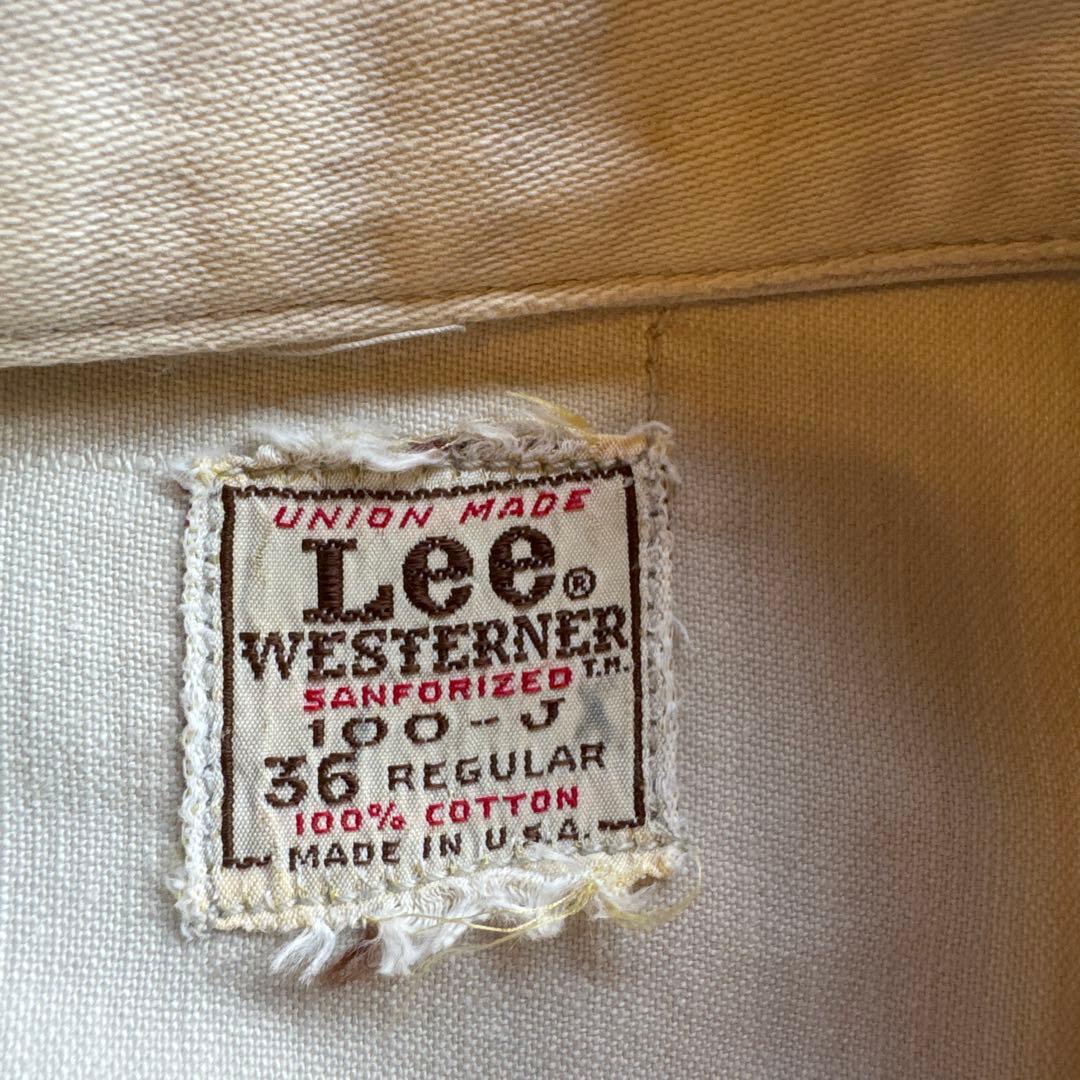 Lee WESTERNER ウェスターナー ジャケット サイズ36 100-J