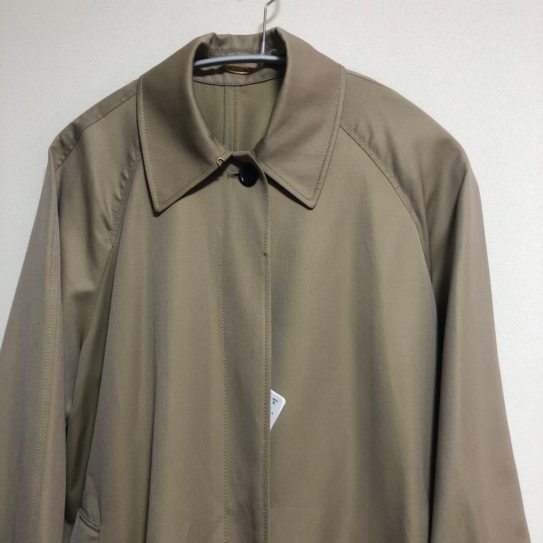 新品未使用品*WOOLSILK ギャバトレンチコート