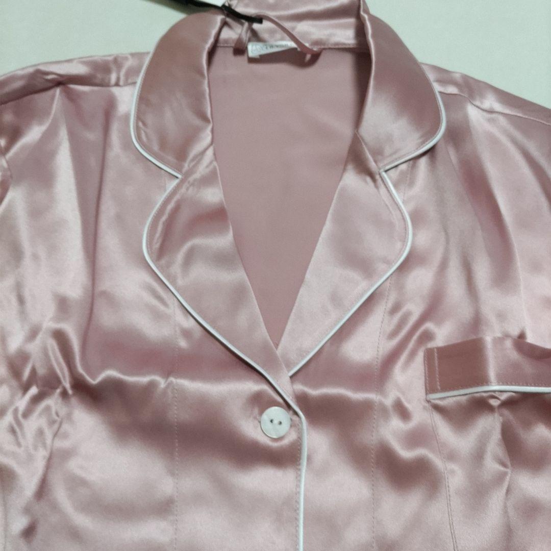 LILYSILK リリーシルク パジャマ 長袖 ピンク シルクパジャマ 絹
