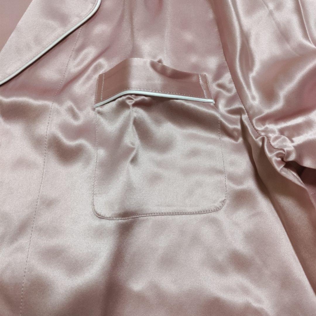 LILYSILK リリーシルク パジャマ 長袖 ピンク シルクパジャマ 絹