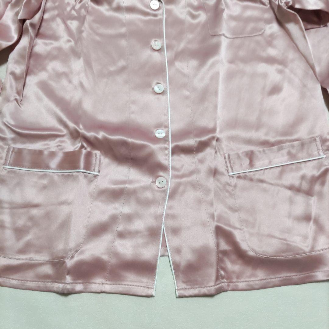 LILYSILK リリーシルク パジャマ 長袖 ピンク シルクパジャマ 絹