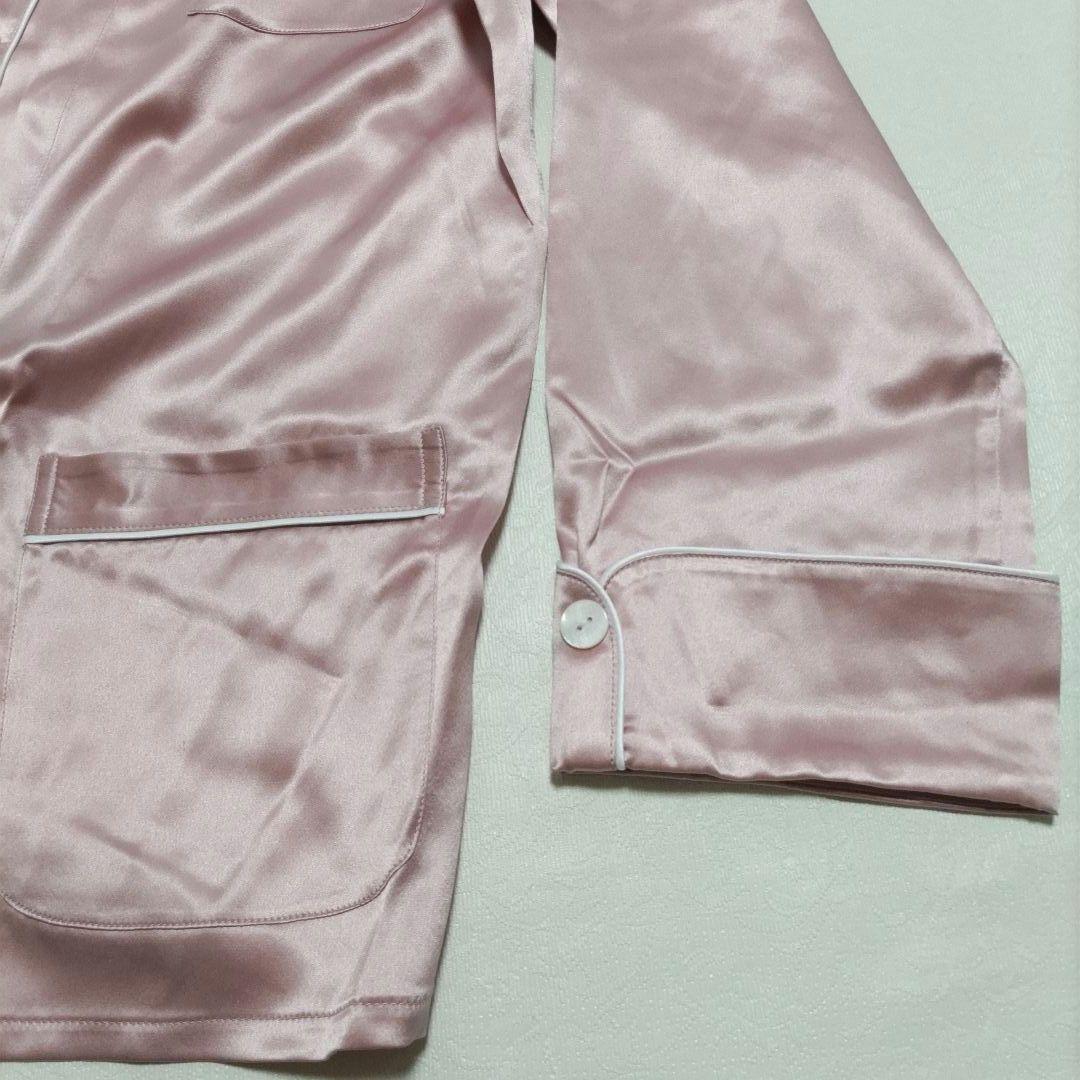 LILYSILK リリーシルク パジャマ 長袖 ピンク シルクパジャマ 絹