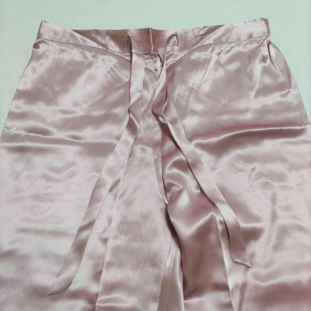 LILYSILK リリーシルク パジャマ 長袖 ピンク シルクパジャマ 絹