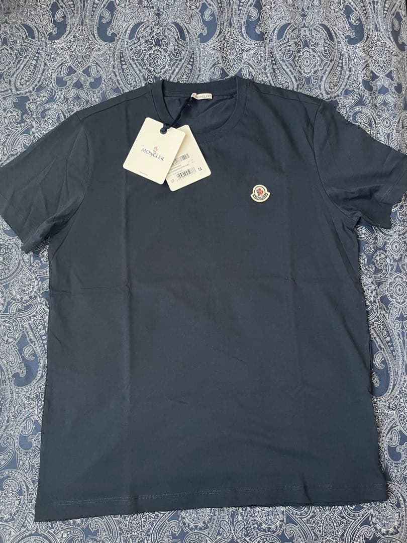 MONCLER Tシャツ Lサイズ ネイビー