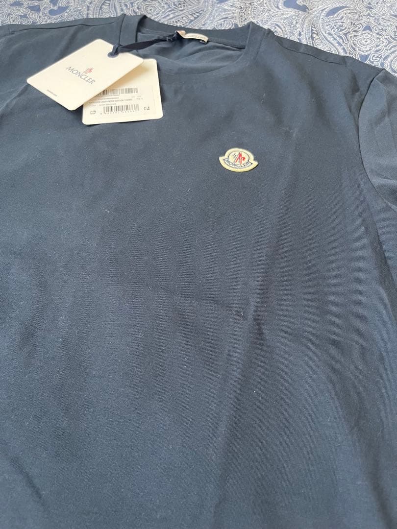 MONCLER Tシャツ Lサイズ ネイビー