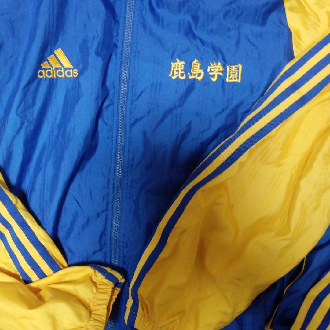 adidas ピステ・ウィンドブレーカー 鹿島学園 - メルカリ