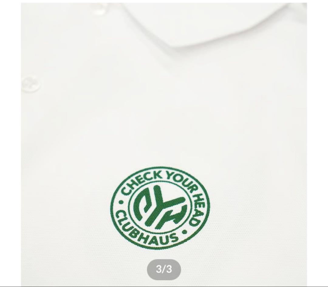 メンズウェア CheckYourHead Tiger-Woodland Polo -White