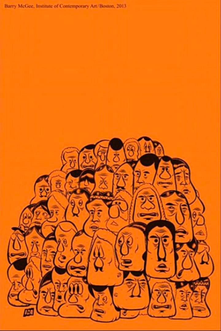 Barry McGee 両面印刷ポスター