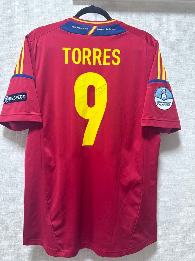 スペイン代表　EURO 2012 決勝戦ユニフォームTORRES 9