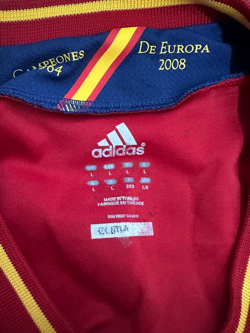 スペイン代表　EURO 2012 決勝戦ユニフォームTORRES 9