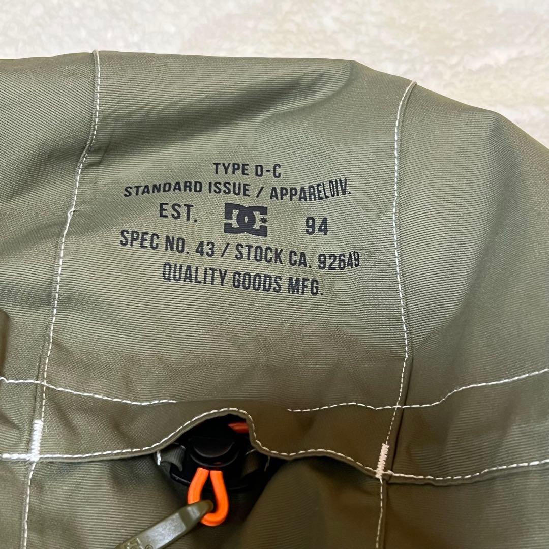 DC シューズ スノーボードウエア レディース ジャケット カーキ Sサイズ