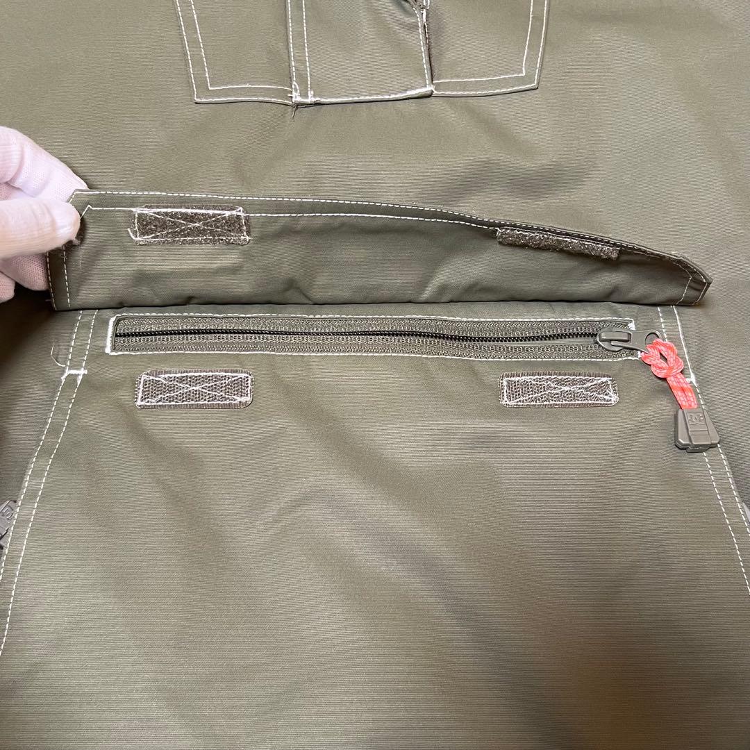 DC シューズ スノーボードウエア レディース ジャケット カーキ Sサイズ