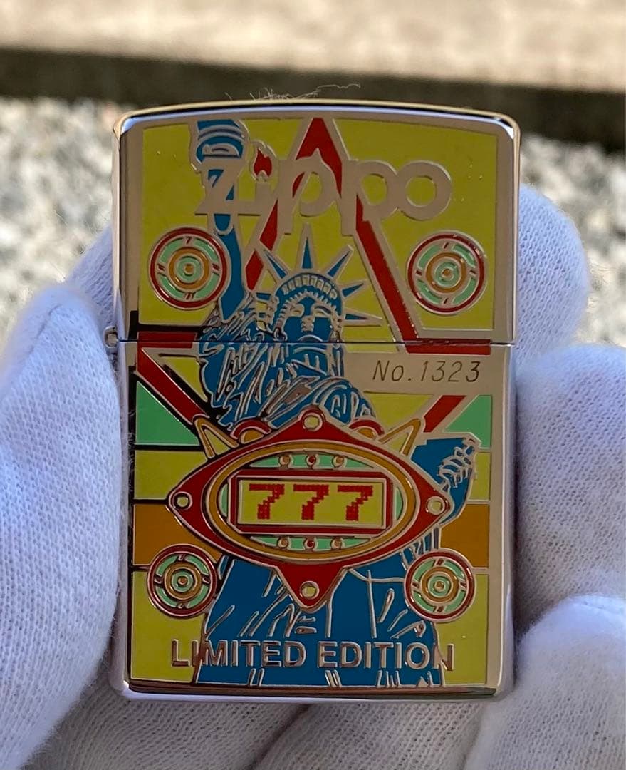oioi様専用未使用 zippo ジッポー 自由の女神777 限定 シリアルNo
