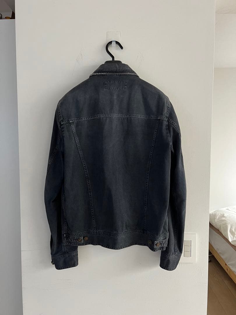 【希少】Dolce&Gabbana black denim jk 46