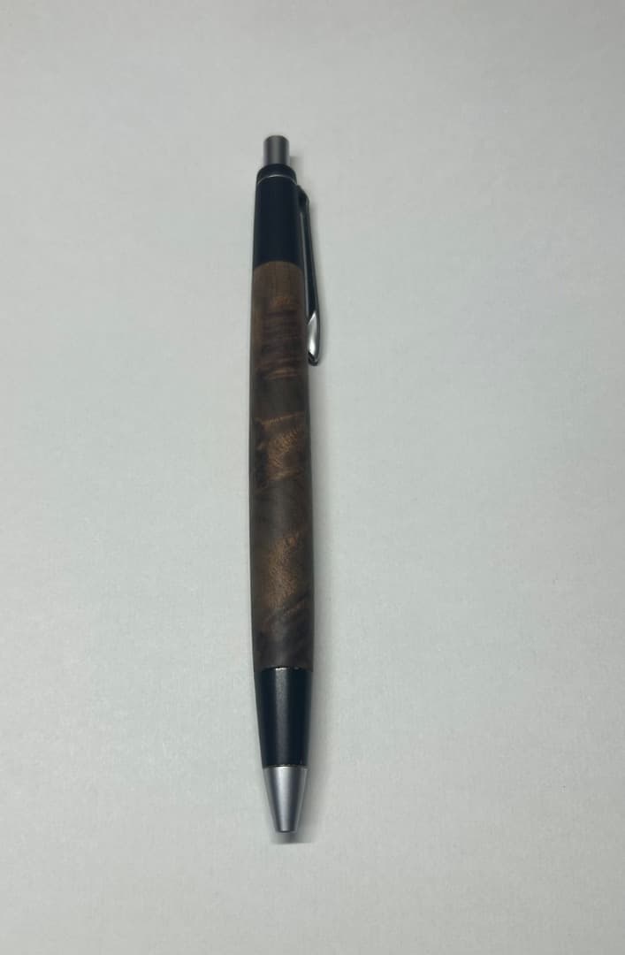 野原工芸 シャーペン 0.5mm マーブルウッド　旧型 固定式口金