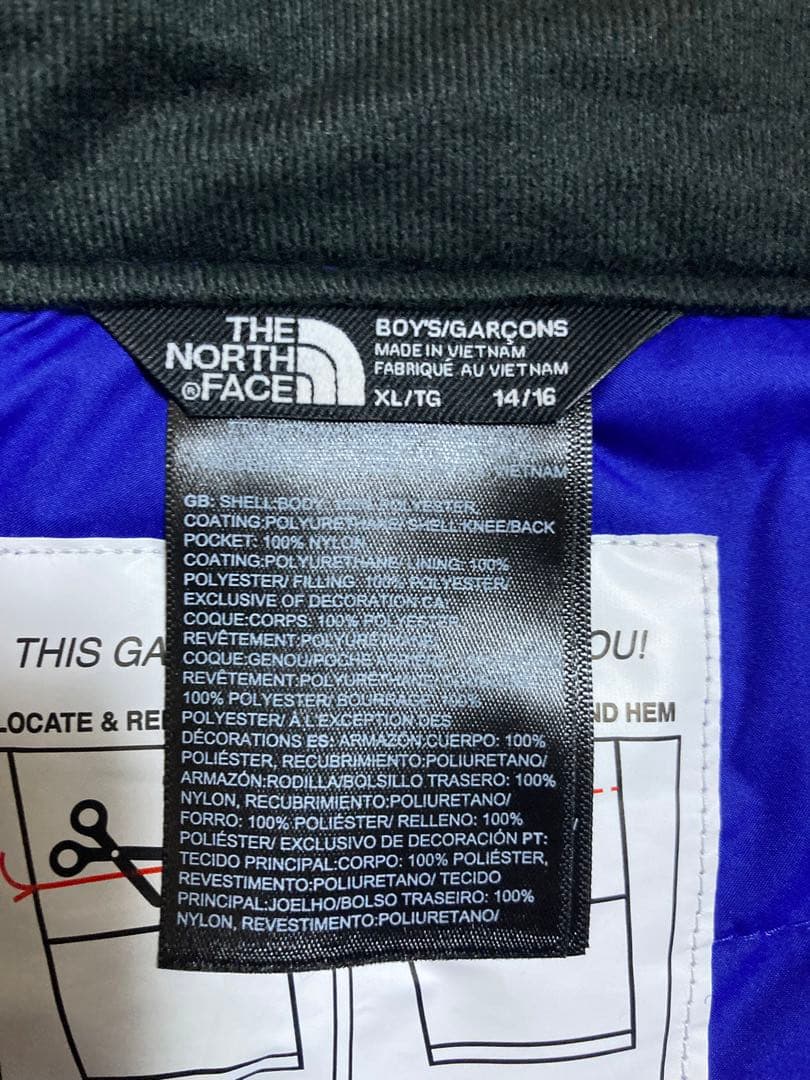 ノースフェイス スキー スノボーフリーダム インサレーテッド パンツ ボーイズ