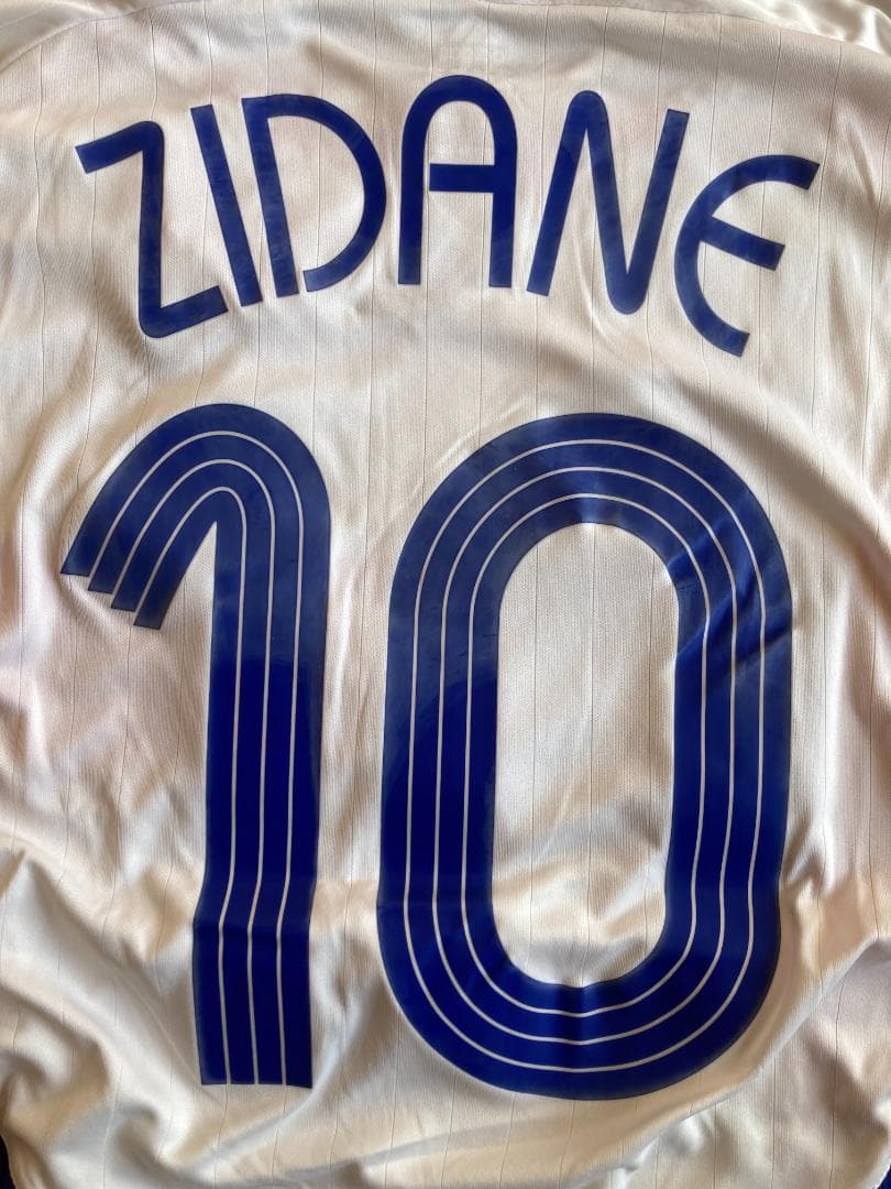 未使用品　ジダン　ワールドカップ2006　フランス代表　ユニフォーム Ｍサイズ