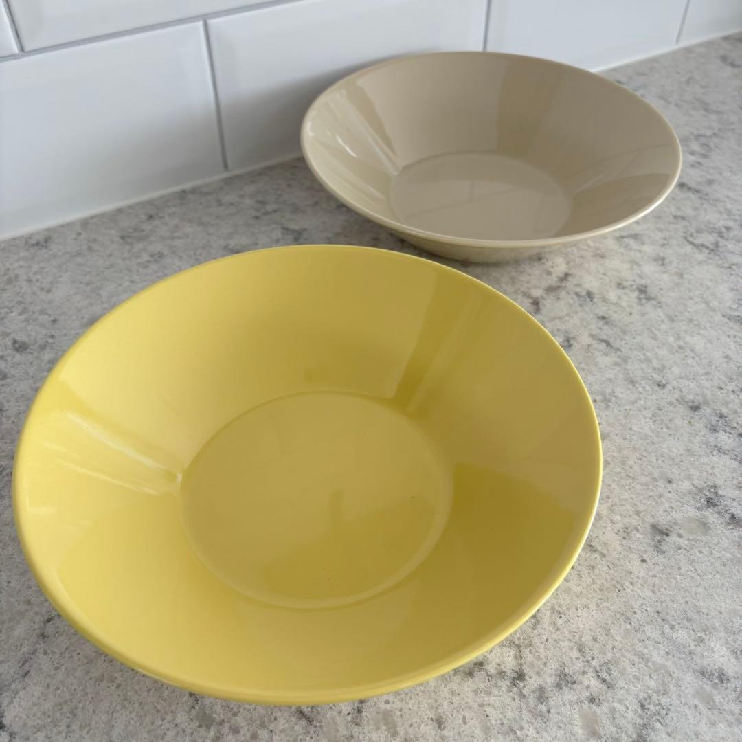 イッタラ☆ティーマ ディーププレート 21cm 2つセット - メルカリ