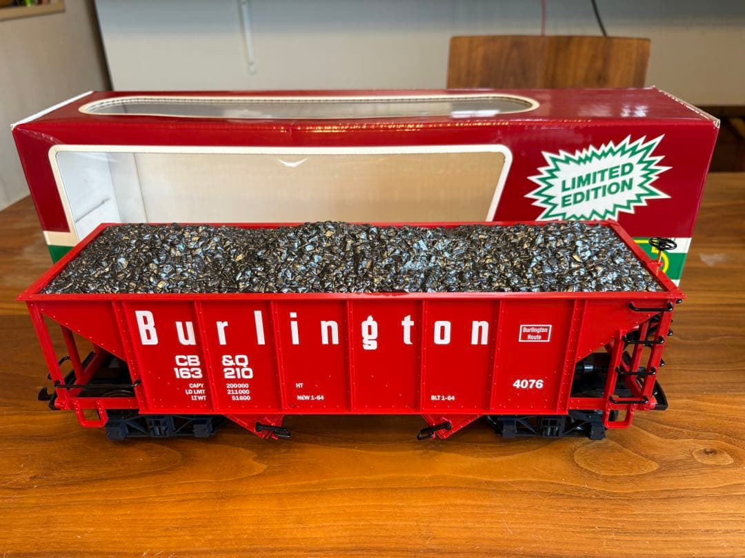 LGB レーマン 限定版 4076-M 01 貨車 Burlington