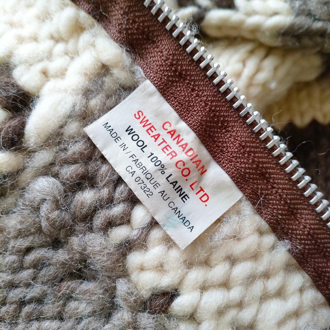 CHIEFTAIN 厚手ウールカウチンニット セーター