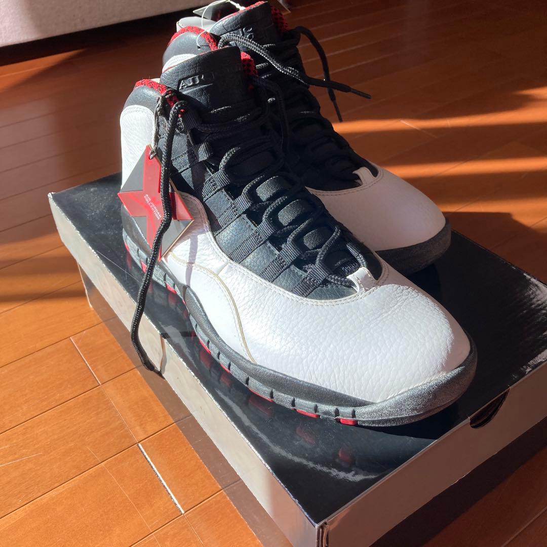 未使用】ナイキ エアジョーダン10 レトロ シカゴ ブルズ 27.5センチ