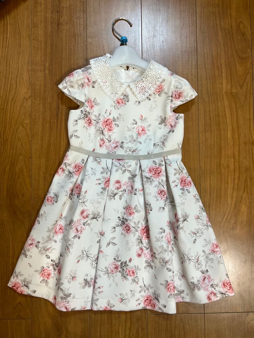 【ぶるふ@】Petit main フォーマルワンピース 120cm 女の子