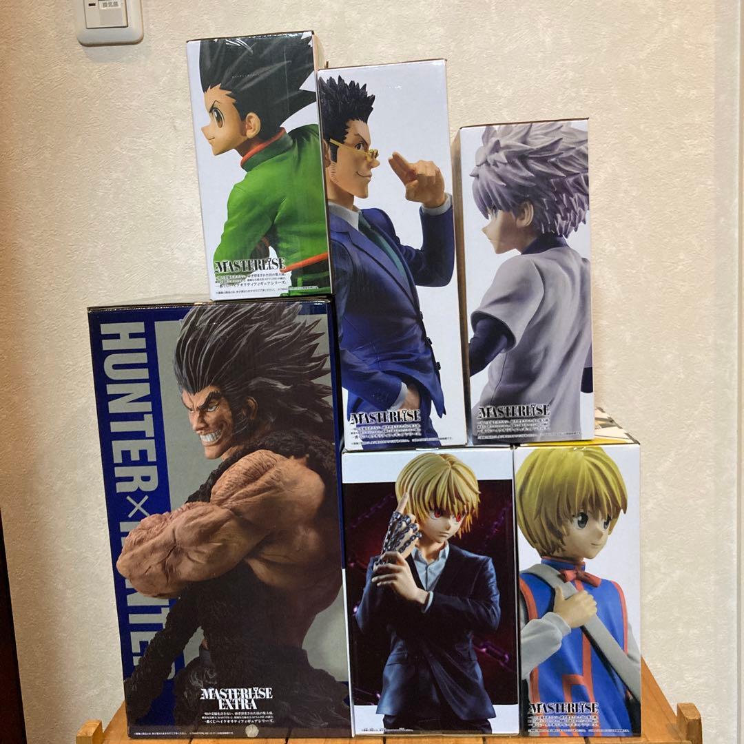 ハンターハンター一番くじ5種とGrandista-クラピカフィギュアセット