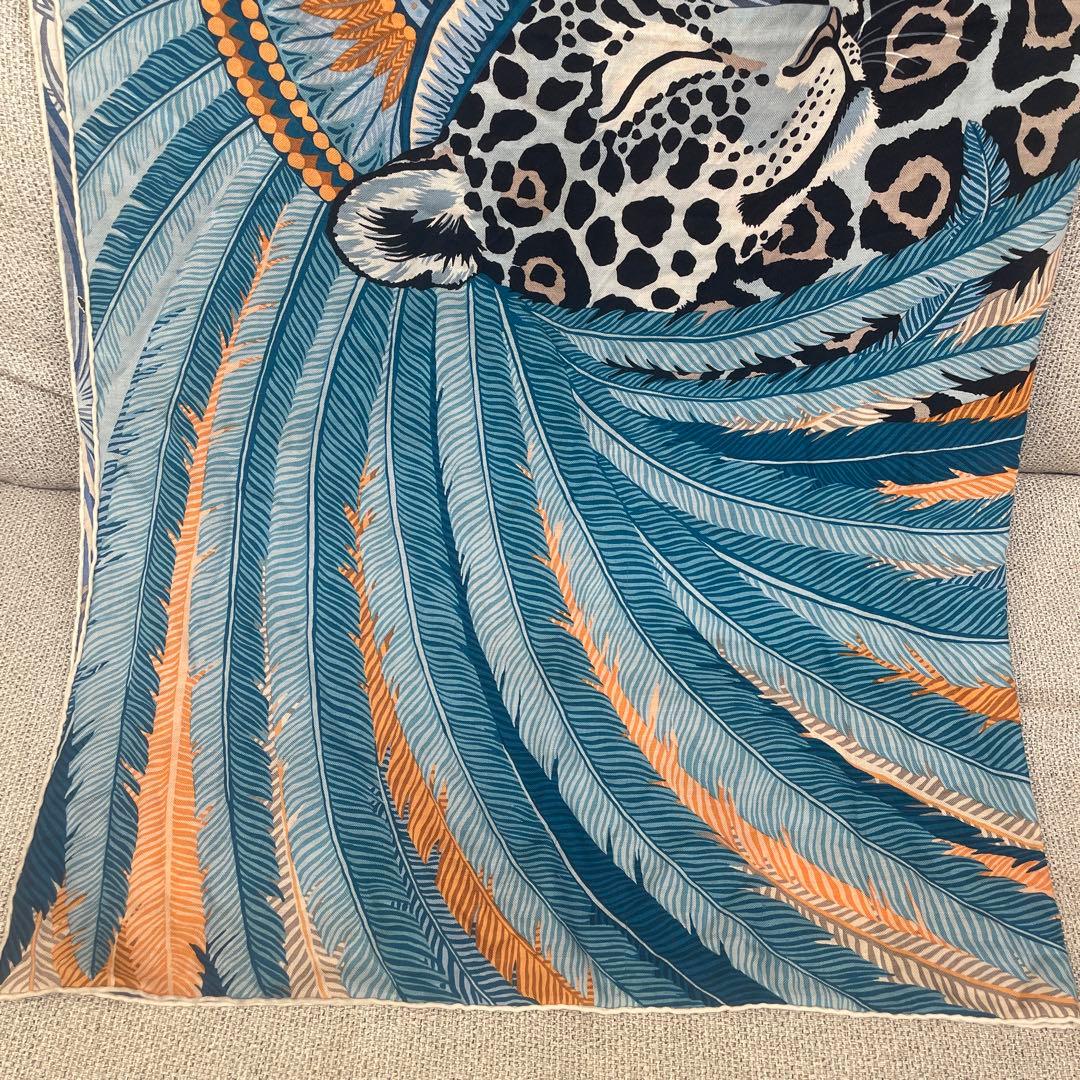 エルメス カレジェアン140 カシシル ジャガーケツァール HERMES 希少