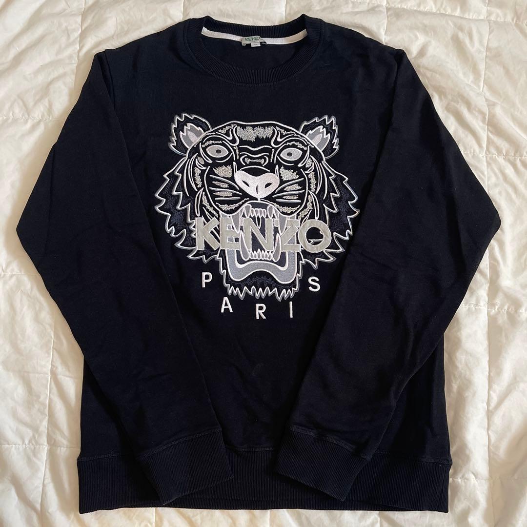 KENZO トラ刺繍 スウェット M 黒の通販｜www.k4fashion.com