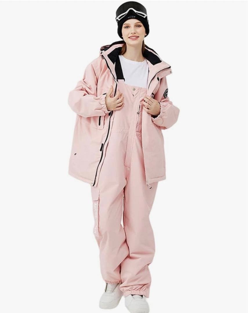 （新品）スノボウェア スキーウェア ピンク