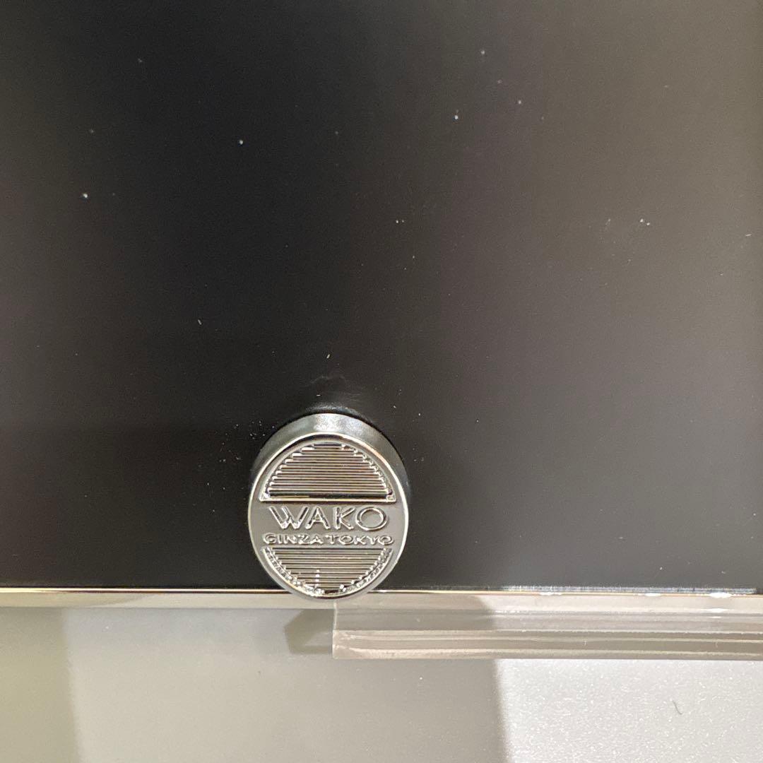 新品 銀座WAKO『プラチナフォトフレーム／スパイラル（大）2Lサイズ