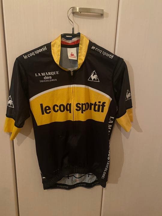 le coq sportif 半袖ジャージ　ビブショーツ　ロードレース用