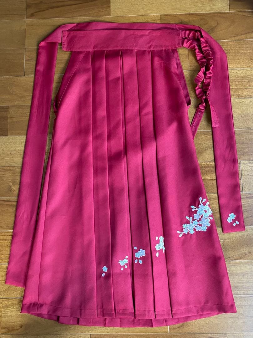 小学生卒業式　簡単袴セット【半襟付き肌襦袢付き】150cm キャサリンコテージ