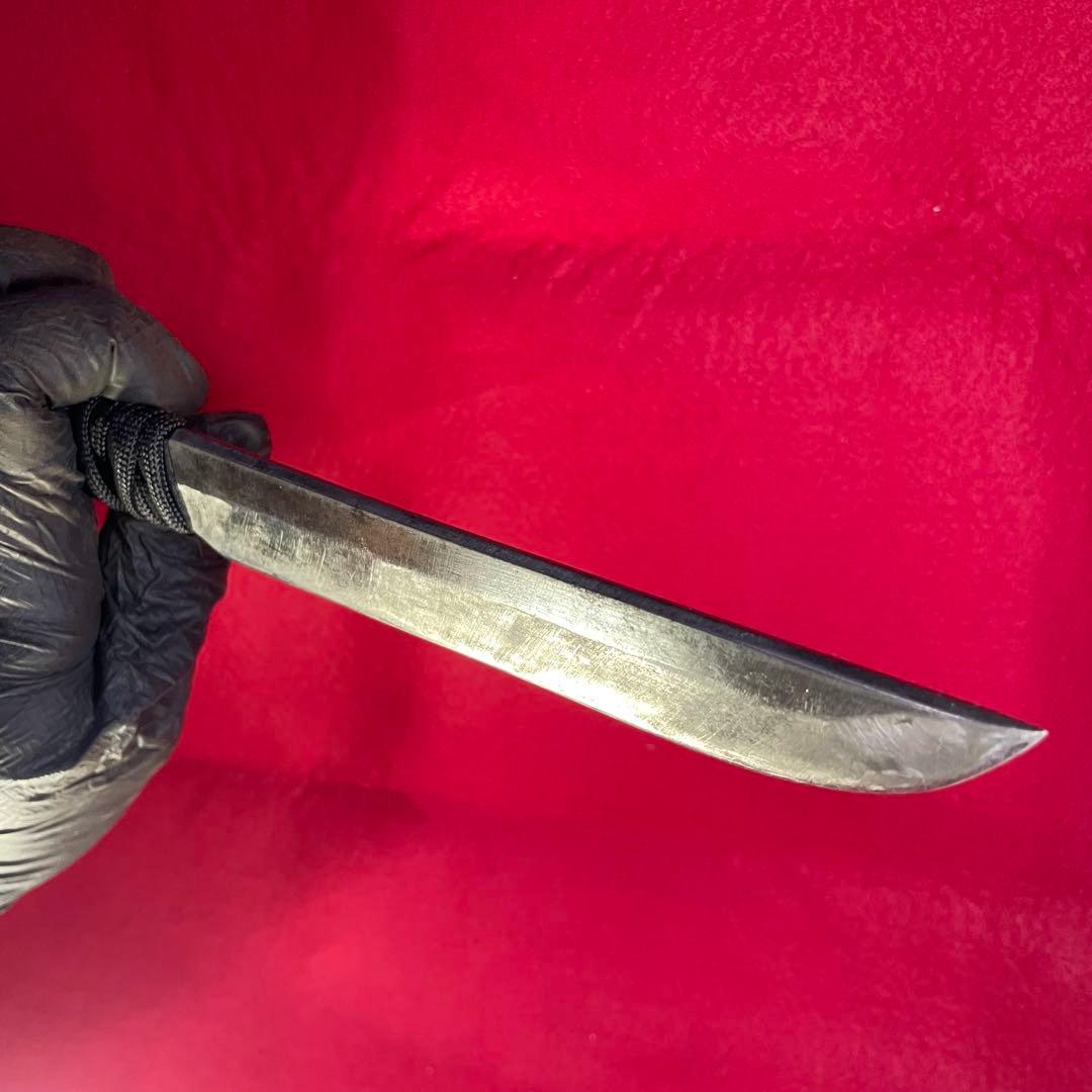 日本刀　残欠　ナイフ　⑪ フルタング　バトニング　キャンプ　アウトドア　焚き火