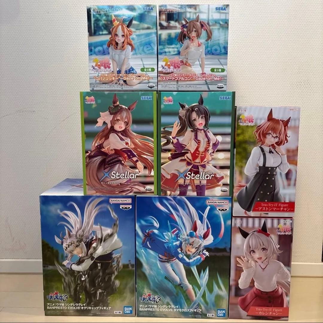 新品未開封 ウマ娘 プリティーダービーフィギュア 8点セット - メルカリ