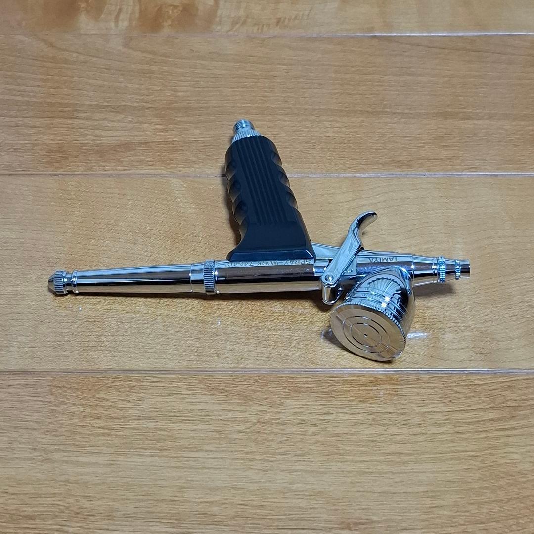 タミヤ スプレーワーク HG トリガーエアーブラシ(カップ一体型) 0.3mm