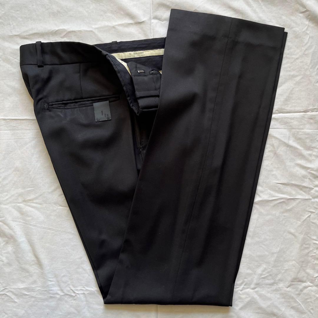 N.HOOLYWOOD スーツ パンツ スラックス 黒 定番 36 エヌハリ S