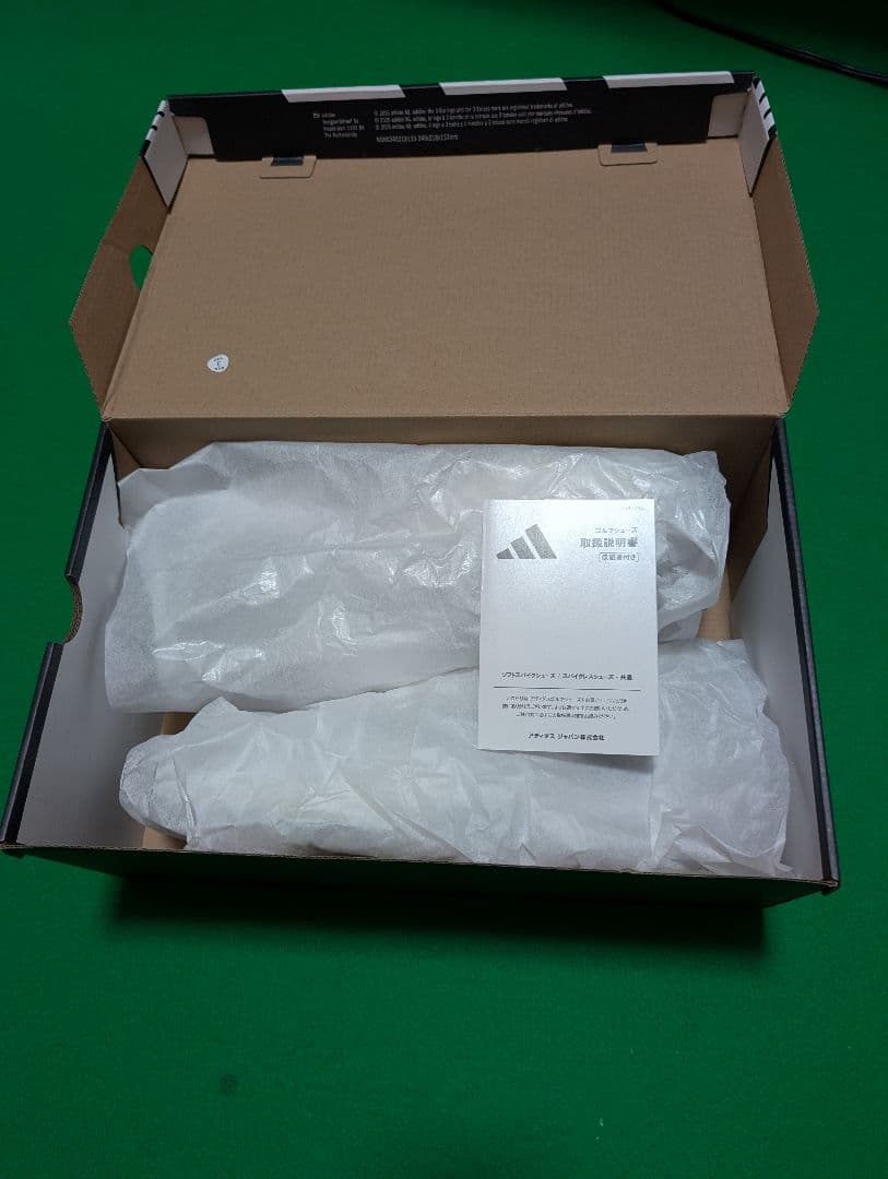 adidas Adizero ゴルフシューズ ホワイト