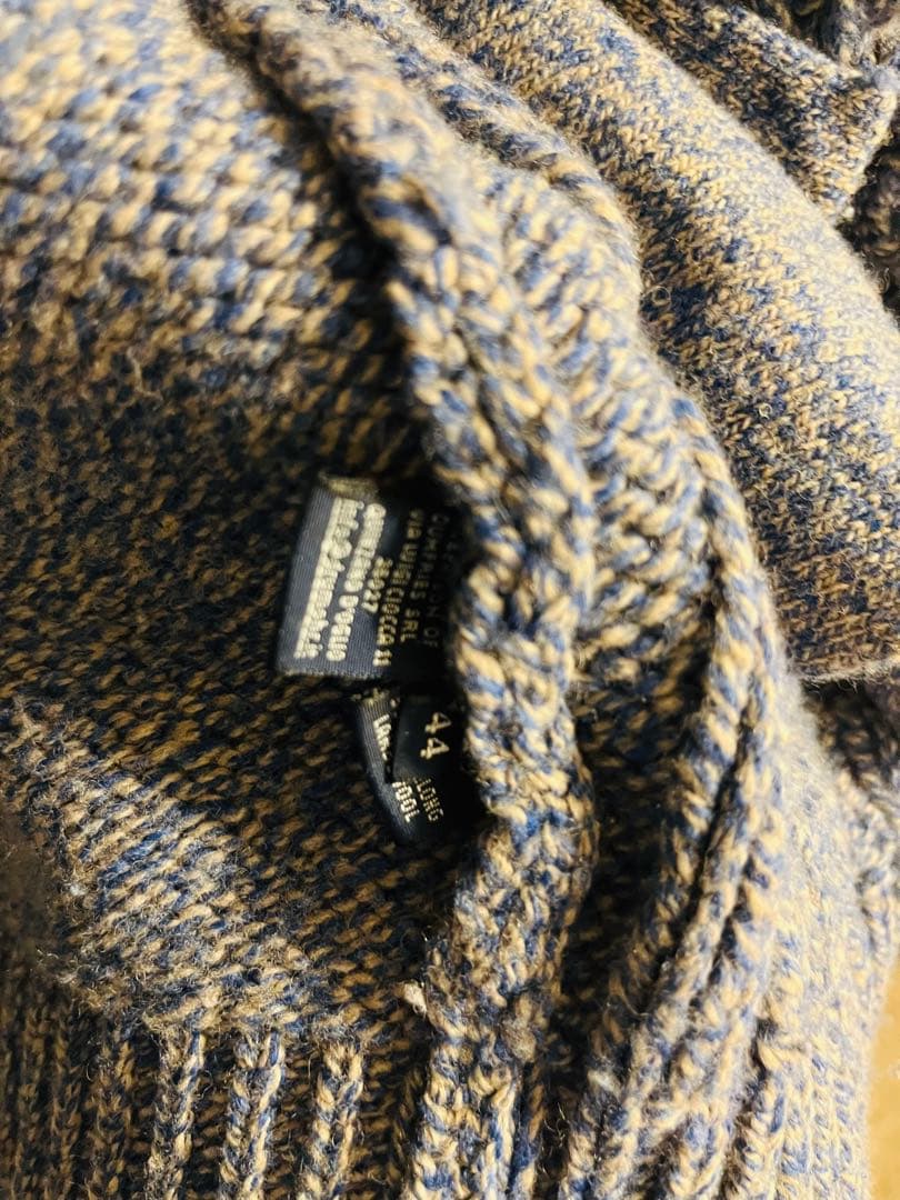 Drumohr ミドルゲージウールニットダッフル