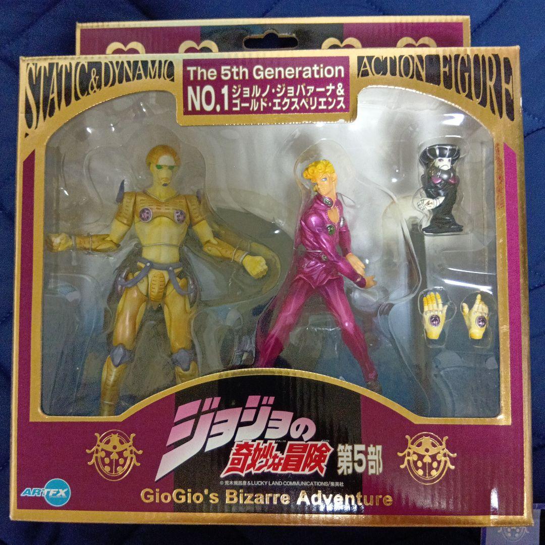 コトブキヤジョジョの奇妙な冒険第5部フィギュア6種 ジョルノ