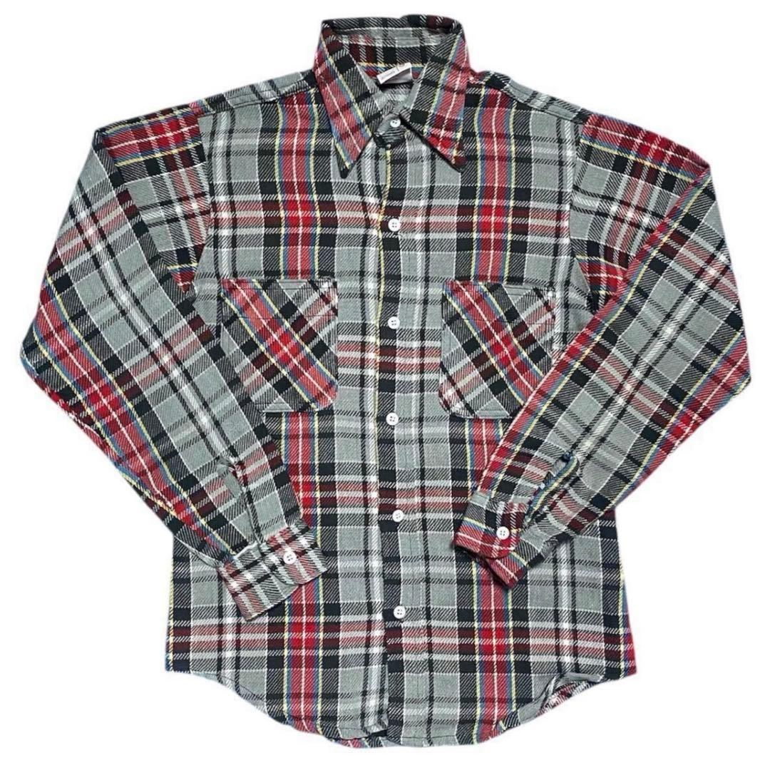 Sサイズ キムタク着 ビンテージ チェック ネルシャツ プライド - メルカリ