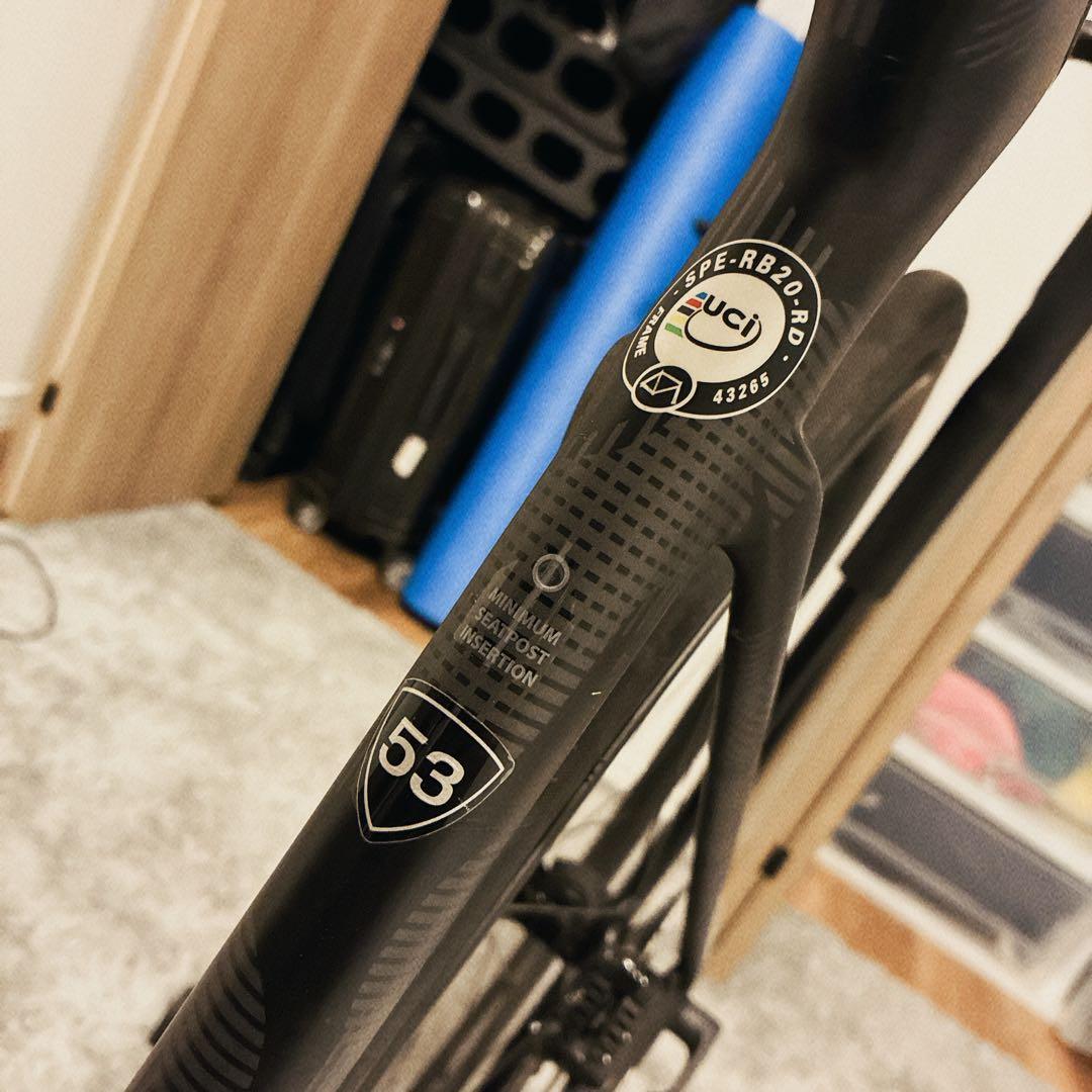 お値下げ中！SPECIALIZED S-WORKS チームフレーム2019